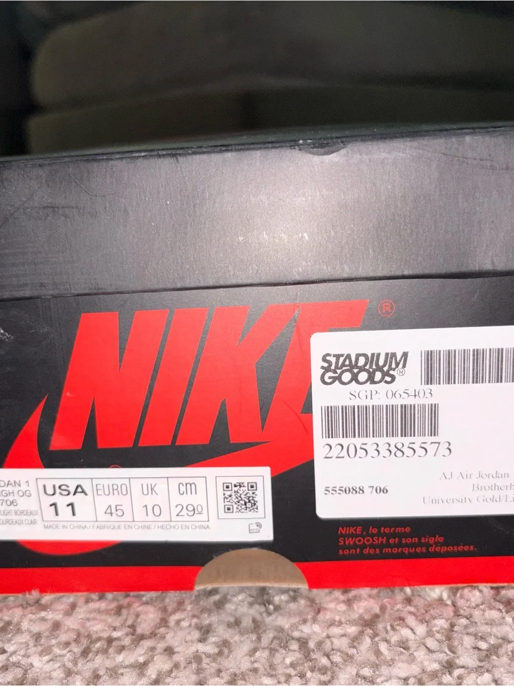 Nike jordan 1